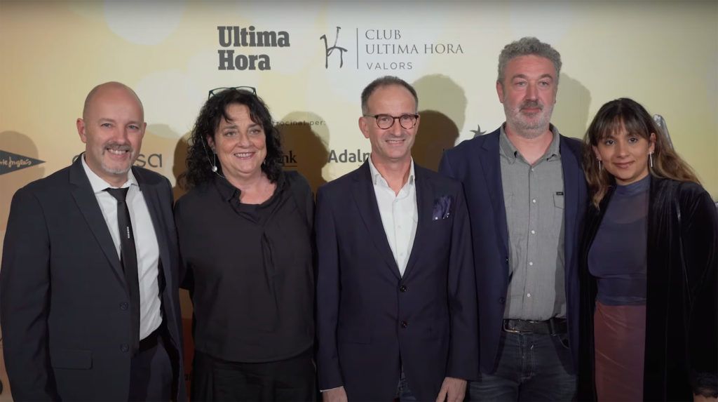 Francisco Jose Villegas, Àngela Jaume, Jaume Gomila, Jordi Rosselló y Aina Quintana